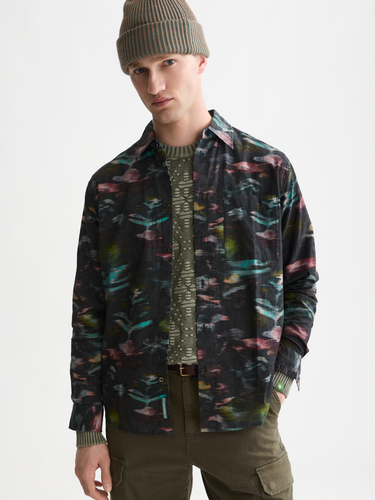 CHEMISE HOMME RELAXED VERT VERT