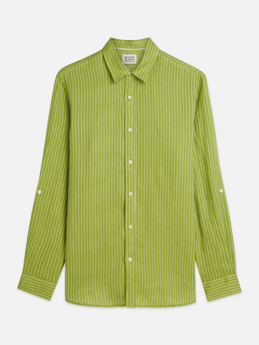 CHEMISE HOMME VERT VERT