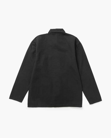CHEMISE HOMME CANVAS CHORE NOIR NOIR