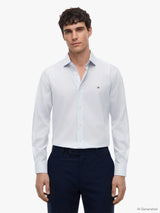 CHEMISE HOMME CL MICRO BLEU BLEU