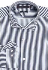 CHEMISE HOMME DC POPLIN STRIPE SF MARINE MARINE