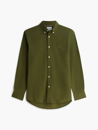 CHEMISE HOMME FLEX FLANNEL SOLID R VERT VERT