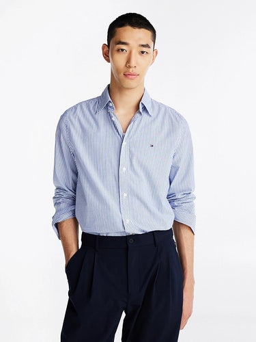 CHEMISE HOMME FLEX POPLIN CLASSIC BLEU BLEU