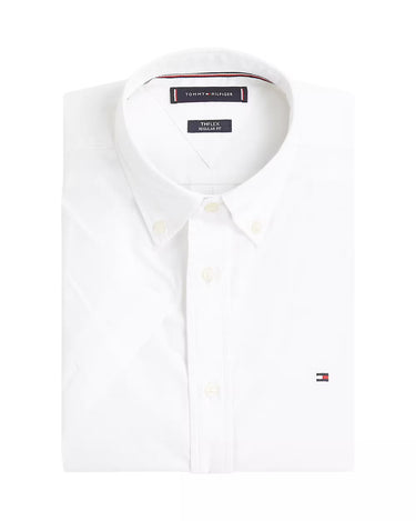 CHEMISE HOMME FLEX POPLIN SOLID BLANC BLANC