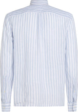 CHEMISE HOMME LINEN ESSENTIAL STRI CIEL CIEL