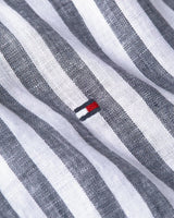 CHEMISE HOMME LINEN ESSENTIAL STRI MARINE MARINE