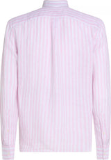 CHEMISE HOMME LINEN ESSENTIAL STRI ROSE ROSE