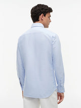 CHEMISE HOMME NY BUTTON DOWN OXFOR BLEU BLEU