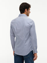 CHEMISE HOMME NY FLEX COLLAR CLSSC MARINE MARINE