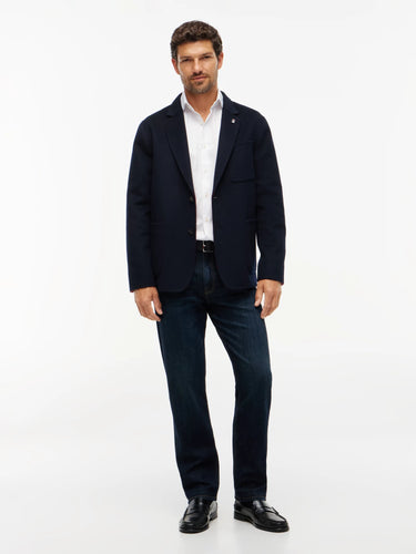 CHEMISE HOMME NY FLEX COLLAR DOBBY BLANC BLANC