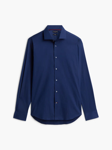 CHEMISE HOMME NY FLEX COLLAR SOLID MARINE MARINE