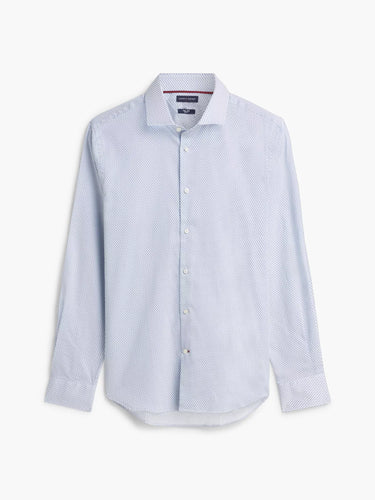 CHEMISE HOMME NY FLEX COLLAR TWILL BLEU BLEU