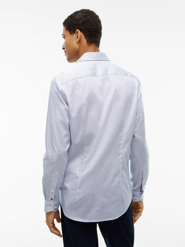 CHEMISE HOMME NY FLEX COLLAR TWILL BLEU BLEU