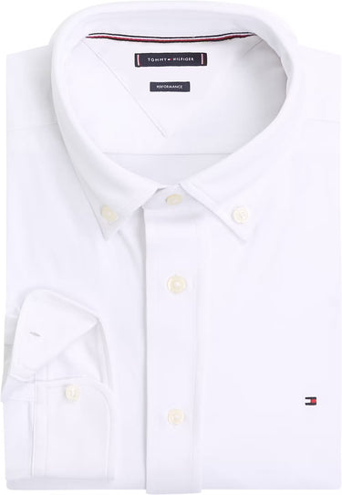 CHEMISE HOMME PERFORMANCE KNIT BLANC BLANC