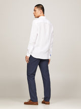 CHEMISE HOMME PIGMENT DYED LI SOLI BLANC BLANC