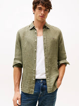 CHEMISE HOMME PIGMENT DYED LI SOLI KAKI KAKI