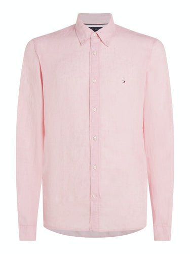 CHEMISE HOMME PIGMENT DYED LI SOLI ROSE ROSE