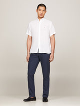 CHEMISE HOMME PIGMENT DYED LINE BLANC BLANC