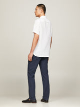 CHEMISE HOMME PIGMENT DYED LINE BLANC BLANC