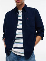 CHEMISE HOMME REG BABY CORDUROY MARINE MARINE