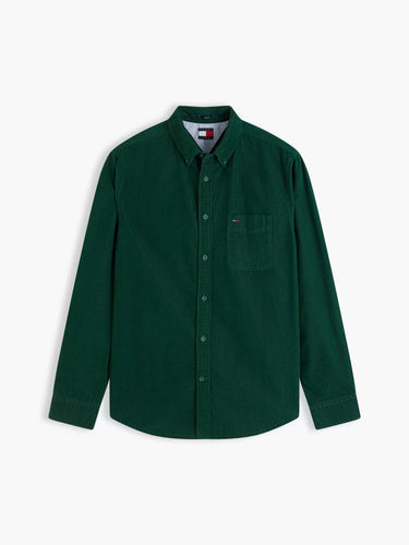 CHEMISE HOMME REG BABY CORDUROY VERT VERT
