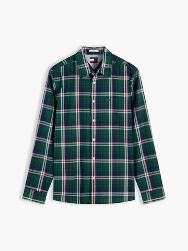 CHEMISE HOMME REG POPLIN PATTE VERT VERT