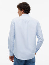 CHEMISE HOMME REG STRIPE OXFORD BLEU BLEU