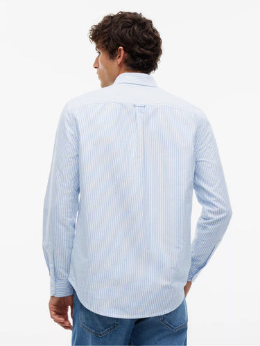 CHEMISE HOMME REG STRIPE OXFORD BLEU BLEU