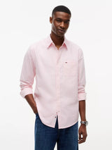 CHEMISE HOMME REG STRIPE OXFORD ROSE ROSE