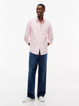 CHEMISE HOMME REG STRIPE OXFORD ROSE ROSE