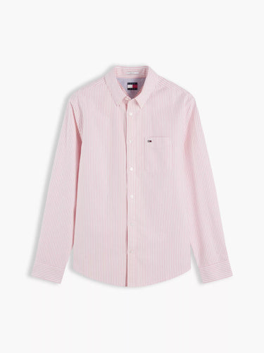 CHEMISE HOMME REG STRIPE OXFORD ROSE ROSE