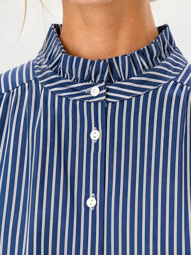CHEMISIER FEMME CADI BLEU BLEU