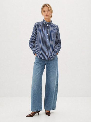 CHEMISIER FEMME CADI BLEU BLEU