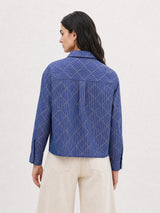 CHEMISIER FEMME CHARM BLEU BLEU
