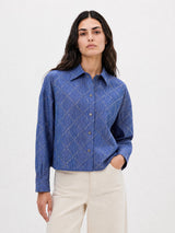 CHEMISIER FEMME CHARM BLEU BLEU