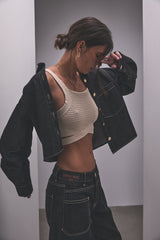 CHEMISIER FEMME CARO NOIR NOIR