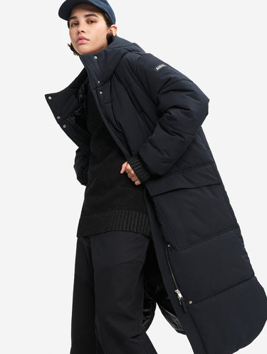 DOUDOUNE FEMME LONGUE NOIR NOIR