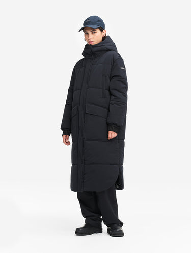 DOUDOUNE FEMME LONGUE NOIR NOIR
