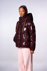 DOUDOUNE FEMME LILI BRIGHT BORDEAUX BORDEAUX