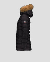 DOUDOUNE FEMME PERLE NOIR NOIR