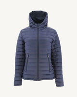 DOUDOUNE FEMME REVERSIBLE VIENNE MARINE MARINE