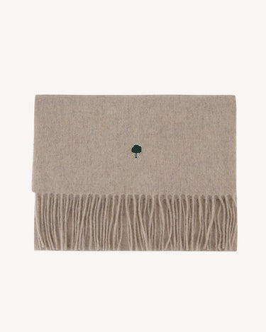 ECHARPE SCARF WOOL CASHMERE BEIGE BEIGE