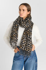 ECHARPE FEMME JASMY BLACK BLACK