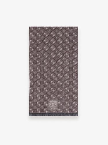 ECHARPE AUGRAPHY MARRON MARRON