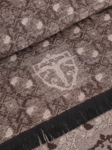 ECHARPE AUGRAPHY MARRON MARRON