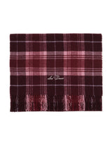 ECHARPE SIGNATURE CHECK ROUGE ROUGE