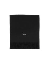 ECHARPE SIGNATURE SOLID NOIR NOIR