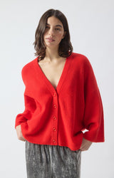 GILET FEMME DAMSVILLE FRAISE FRAISE