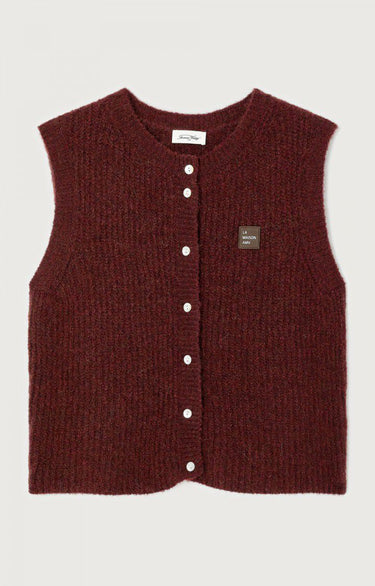 GILET FEMME EAST ACEROLA CHINE ACEROLA CHINE