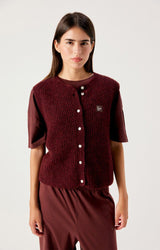 GILET FEMME EAST ACEROLA CHINE ACEROLA CHINE